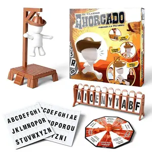 Christmas/New Year Gift 🎄 Spanish Travel Word Game - Guess Before Hank Drops, No Power, Letter Puzzle & Plowman Element