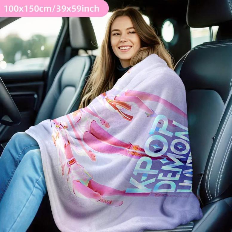 K-Pop Demon Hunter Poster Blanket, Soft Flannel Shawl, Design, Home Office Camping Sofa Bed Cover, Netflix Fan Gift,Zoey Rumi Mira, Gift For Men & Women & Kids, K-Pop Demon Hunters Blankets K-Pop Demon Hunter Poster Blanket, Soft Flannel Shawl, Design, Home Office Camping Sofa Bed Cover, Netflix Fan Gift,Zoey Rumi Mira, Gift For Men & Women & Kids, K-Pop Demon Hunters Blankets