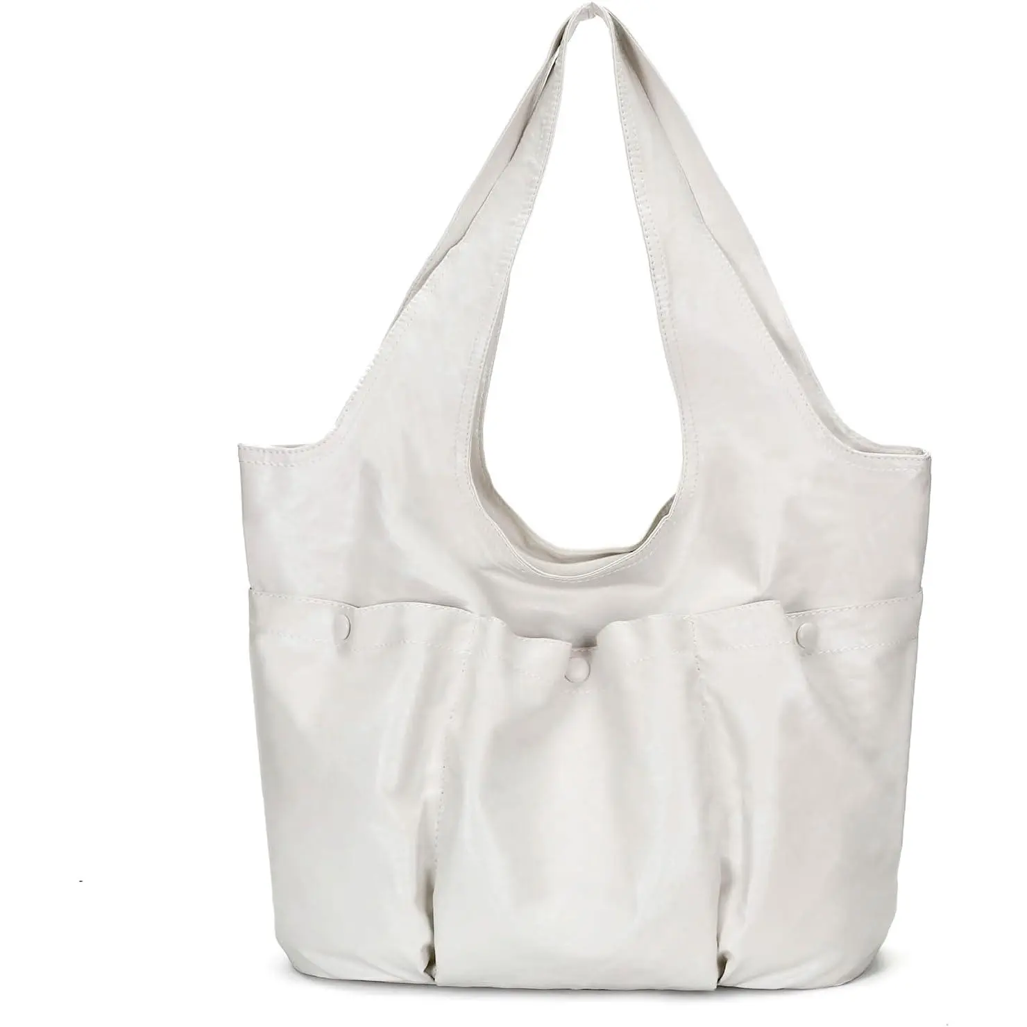 Vegan Leather Large Hobo Bags for Women, Slouchy  Bag Tote Handbag Purses with Multi-Pocket