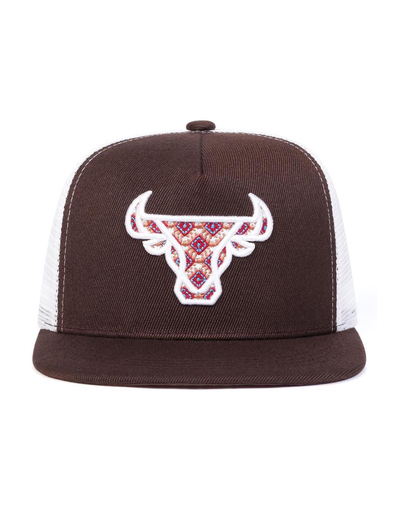 Unisex Cow Head Pattern Hat, Adjustable Casual Outdoor Sports Cap, Fashionable Sun Protection Hat for Daily Wear, Adjustable Snapback Cap