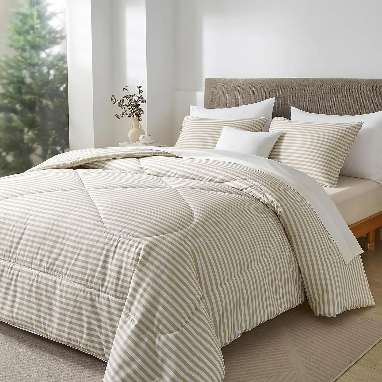 B#01 - Beige Striped