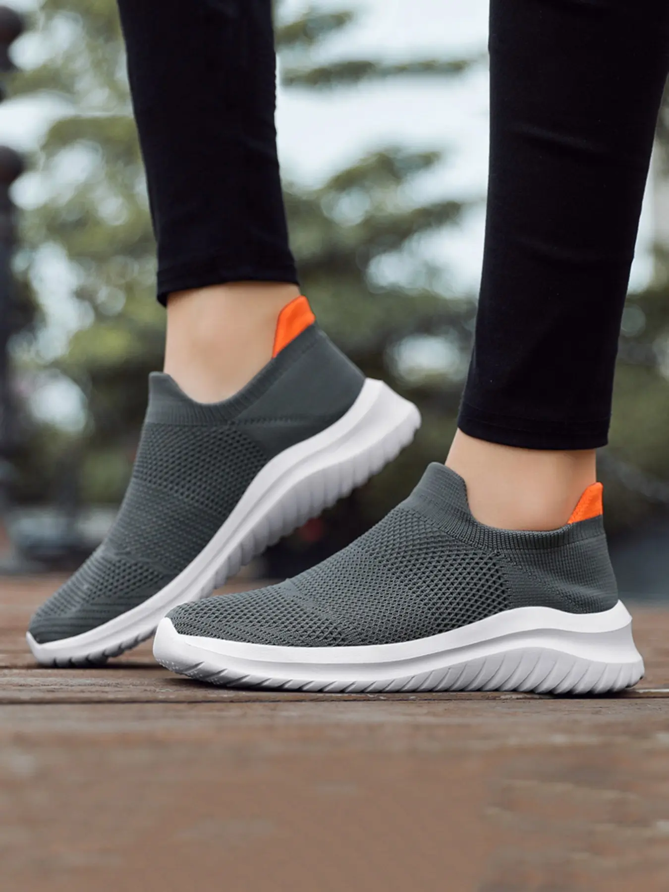 Women Shoes Sneakers Casual Trainer Breathable Light Slip on Loafers Outdoor Walking Casual Shoes