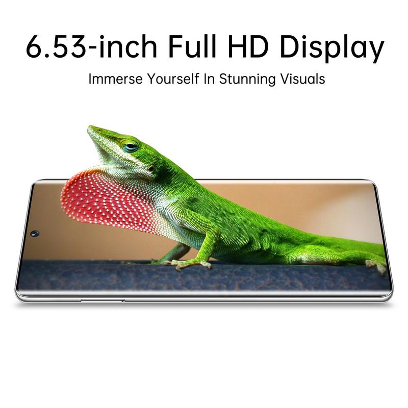 S11 Unlocked Smart Android Phone, 6.53 Inch Screen, Dual Sim Slot, Quad Core Cpu, 4g Network, 3+64GB RAM, 4000mah Battery, 5+13mp Camera