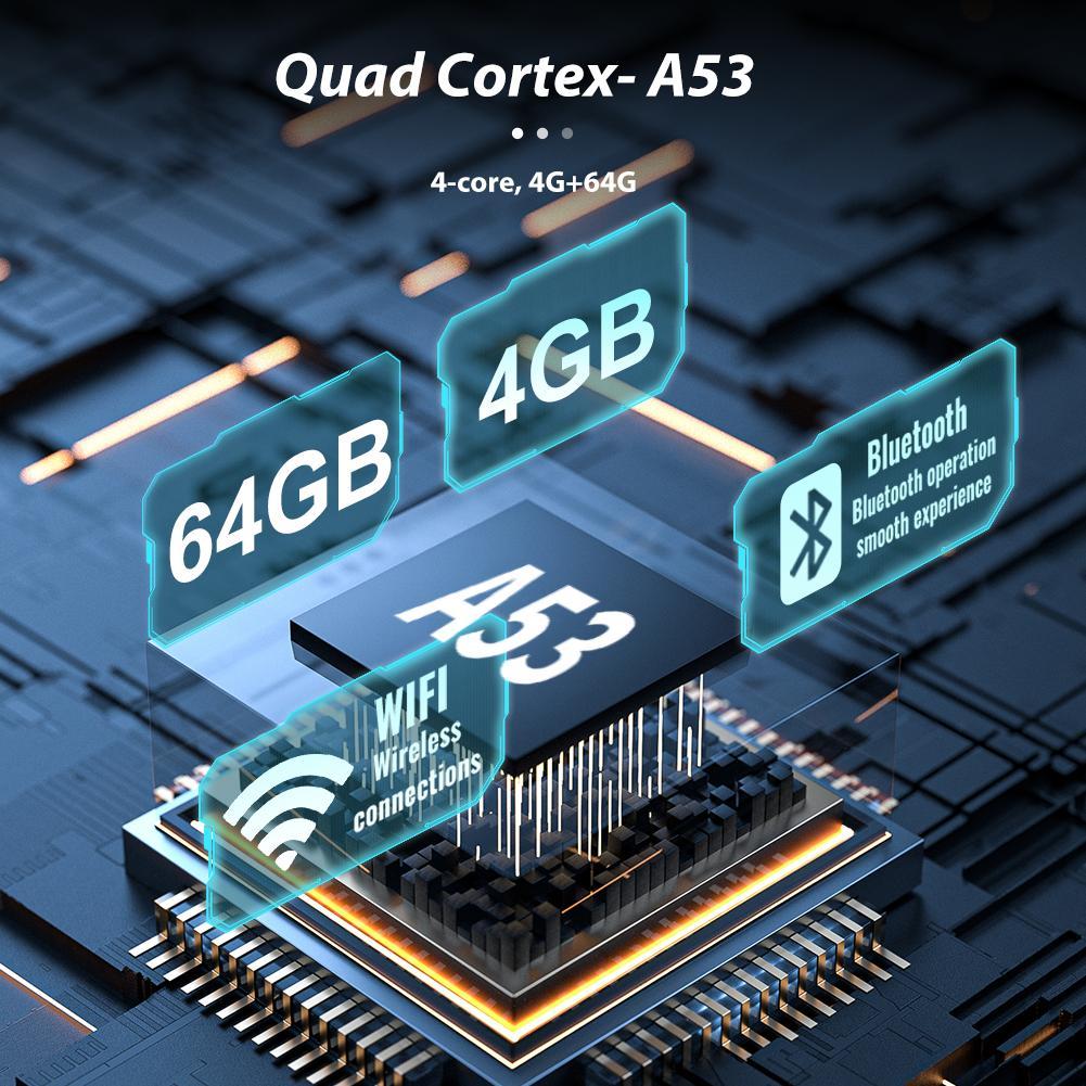 4G + 64G Wired to Wireless Car AI Box, Android 14 System Mini Dongle, WiFi Netflix Youtube Car AI Box for Audi Toyota Audi VW Golf Mercedes Subaru