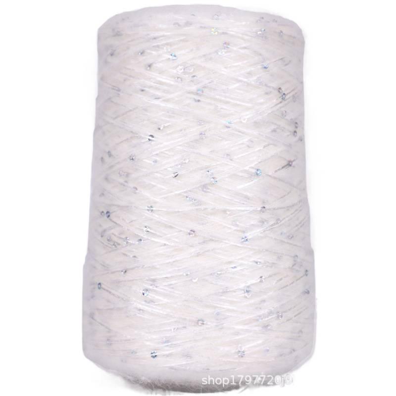 Mohair yarn, fine sequin yarn, glitter thread, hand-knitting yarn, yarn ball