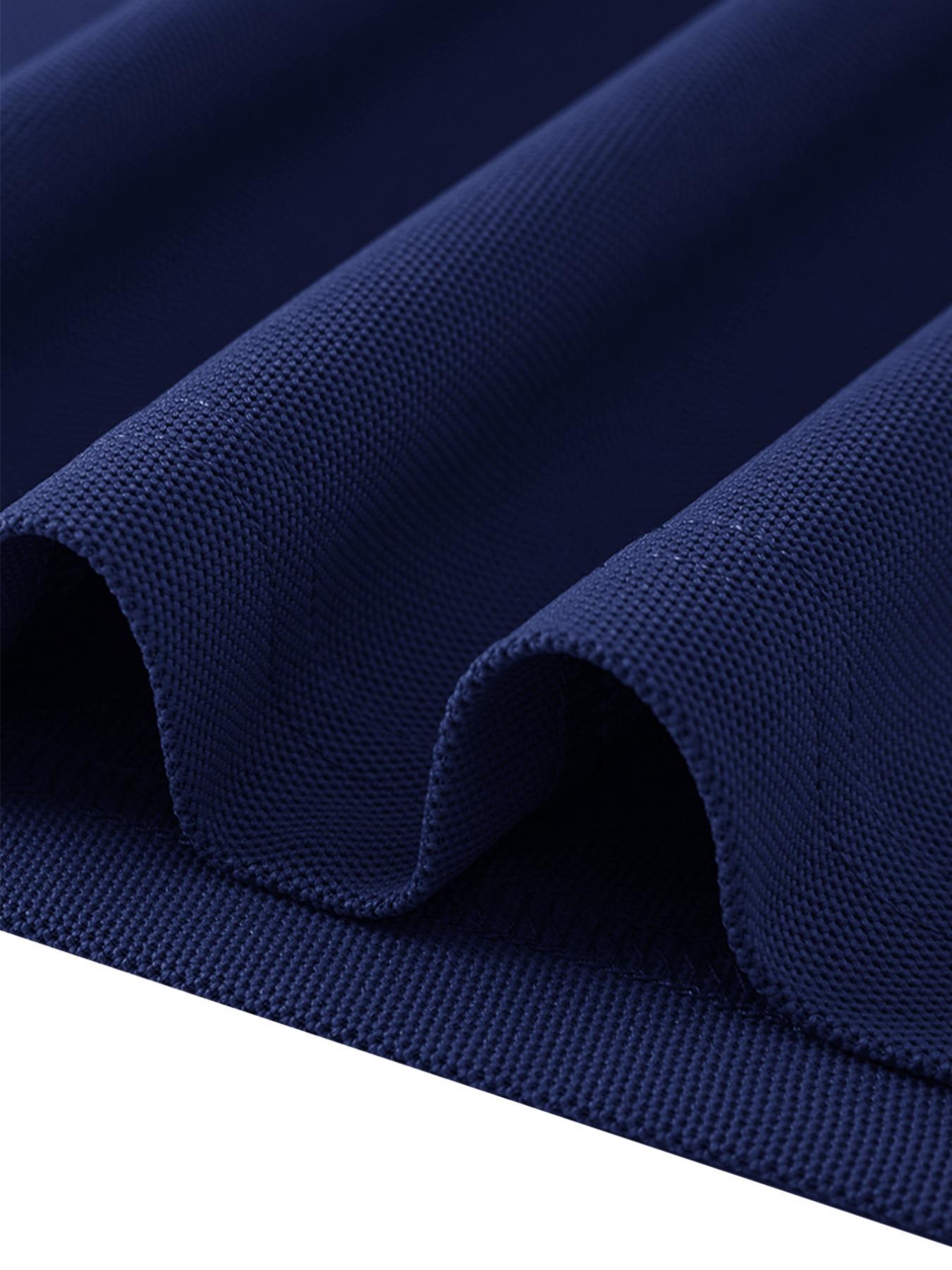 Men's Regular Fit Letter Print Skull Rabbit Contrast Trim Polo Shirt, Casual Short Sleeve Half Zip Top for Summer, Fashion Men's Clothes for Daily Wear, Menswear