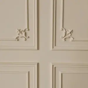 PU Silicone Flower Corner Mold, French Line Embossed Corner Mold, Wall Decorative Corner Mold for Home Decor, Wall Decor