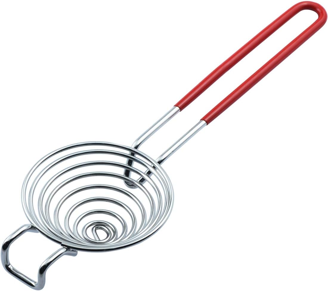 Egg Separator Food Grade Stainless Steel Egg Yolk White Separation Tool (black)