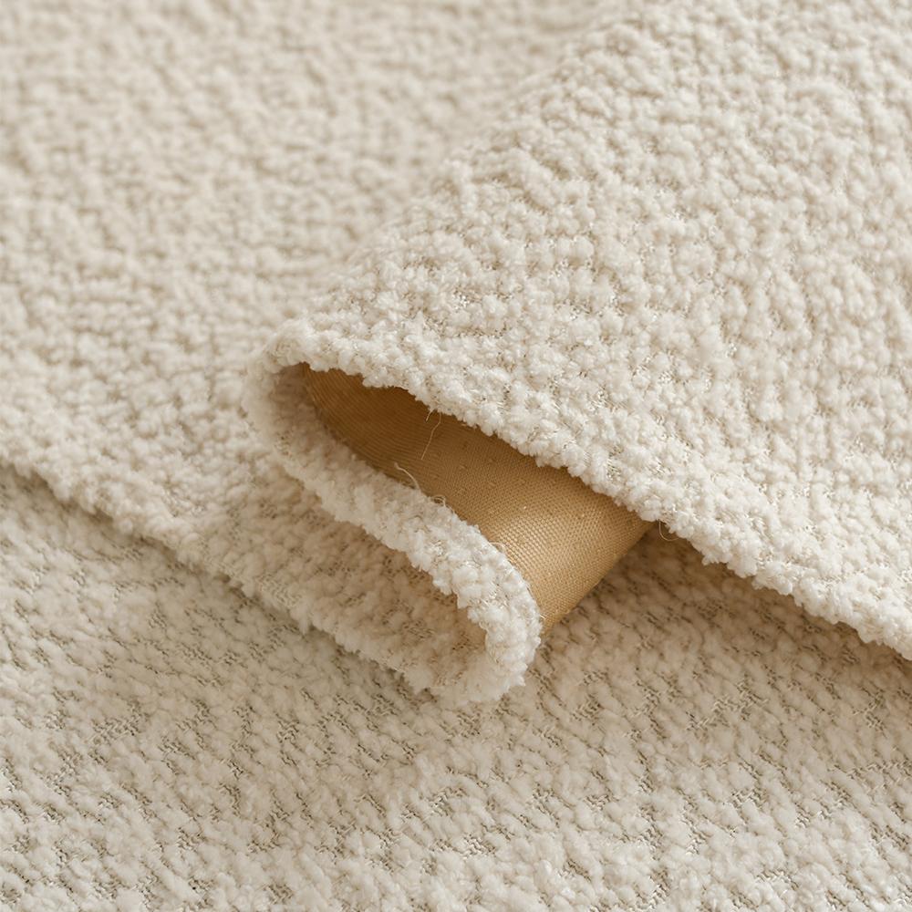 Pure Color Pearl Velvet Sofa Cover, Pet-Friendly Anti-Slip Protector, Home Decor Furniture Protector for Living Room Bedroom Sofa Couch Covers