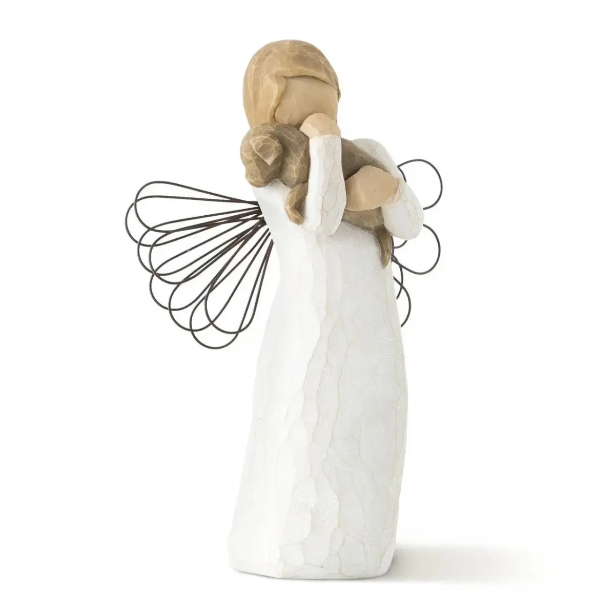Willow Tree Angel of Friendship Polyresin Figurine - Resin Figure for Home Decor, Celebrate Friendships Room Accent Statue, Willow Tree Figurines Home Supplies Ornament