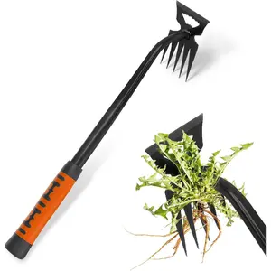 2025 New Weed Remover Tool, Multifunctional Hand Weeder Tool, Portable Garden Weeding Tools, Weeding Artifact Uprooting Weeding Tool for Yard and Garden (5 Tines)