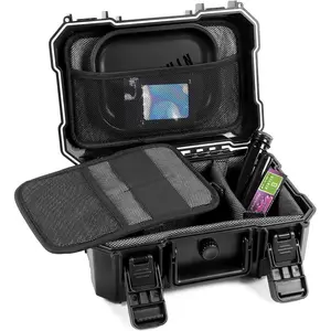 Smell Proof Box with Lock – Large Smell Proof Container, Waterproof & Crushproof Case for Home, Travel, and Camping, Secure Portable Odor Proof Box & Great Gift Idea