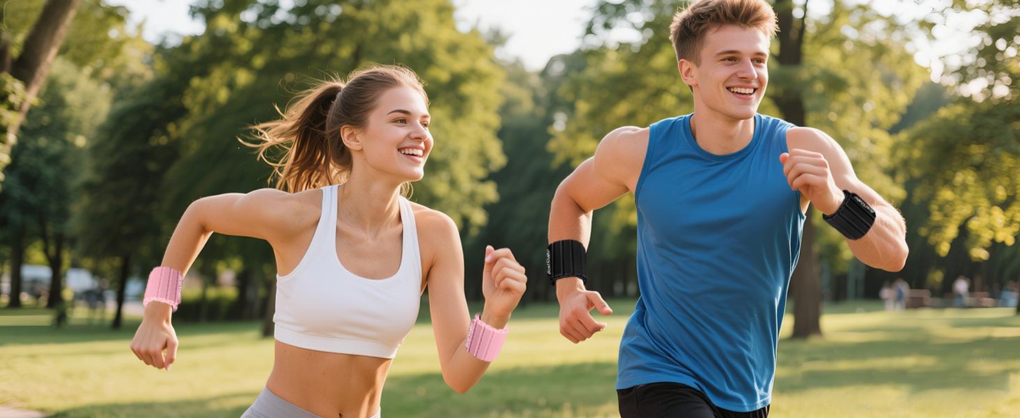 Wrist Weights & Ankle Weights – 2 Pack (1.1 lbs Each), Adjustable Arm, Leg & Hand Weights Set for Women, Magnetic Fitness Weights for Gym, Pilates, Walking, Yoga & Home Workout