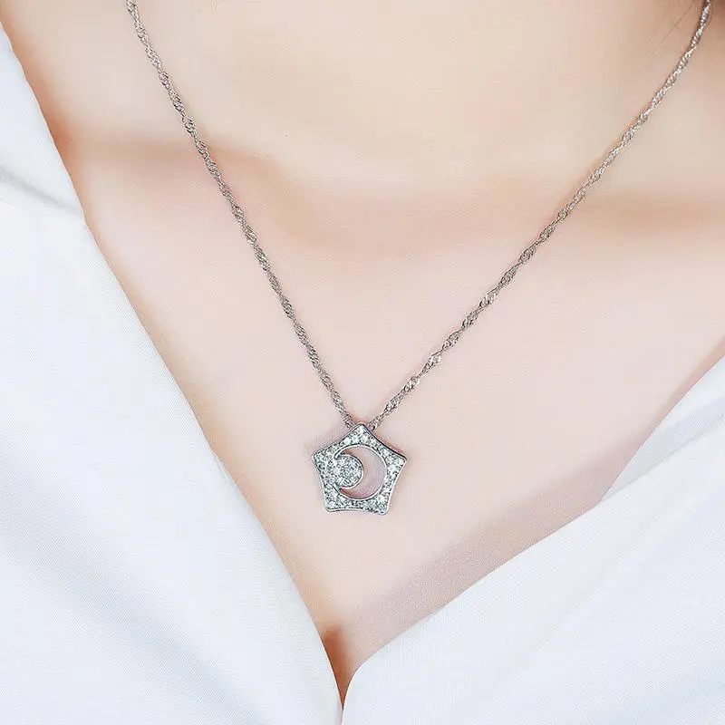 TV Series F4  Hye-Sun Ku Lee MinHo Cosplay Necklace Girl Star Pendant Choker Clavicle Chain Jewelry Accessories Gift