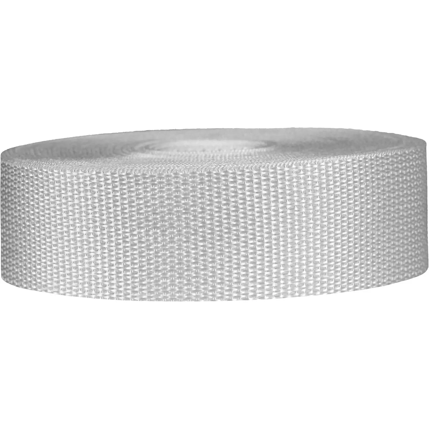 Lightweight Polypropylene Webbing - Poly Strapping for Outdoor DIY Gear Repair, Pet Collars, Crafts – 1.5 Inch by 10, 25, or 50 Yards, Over 20 Colors