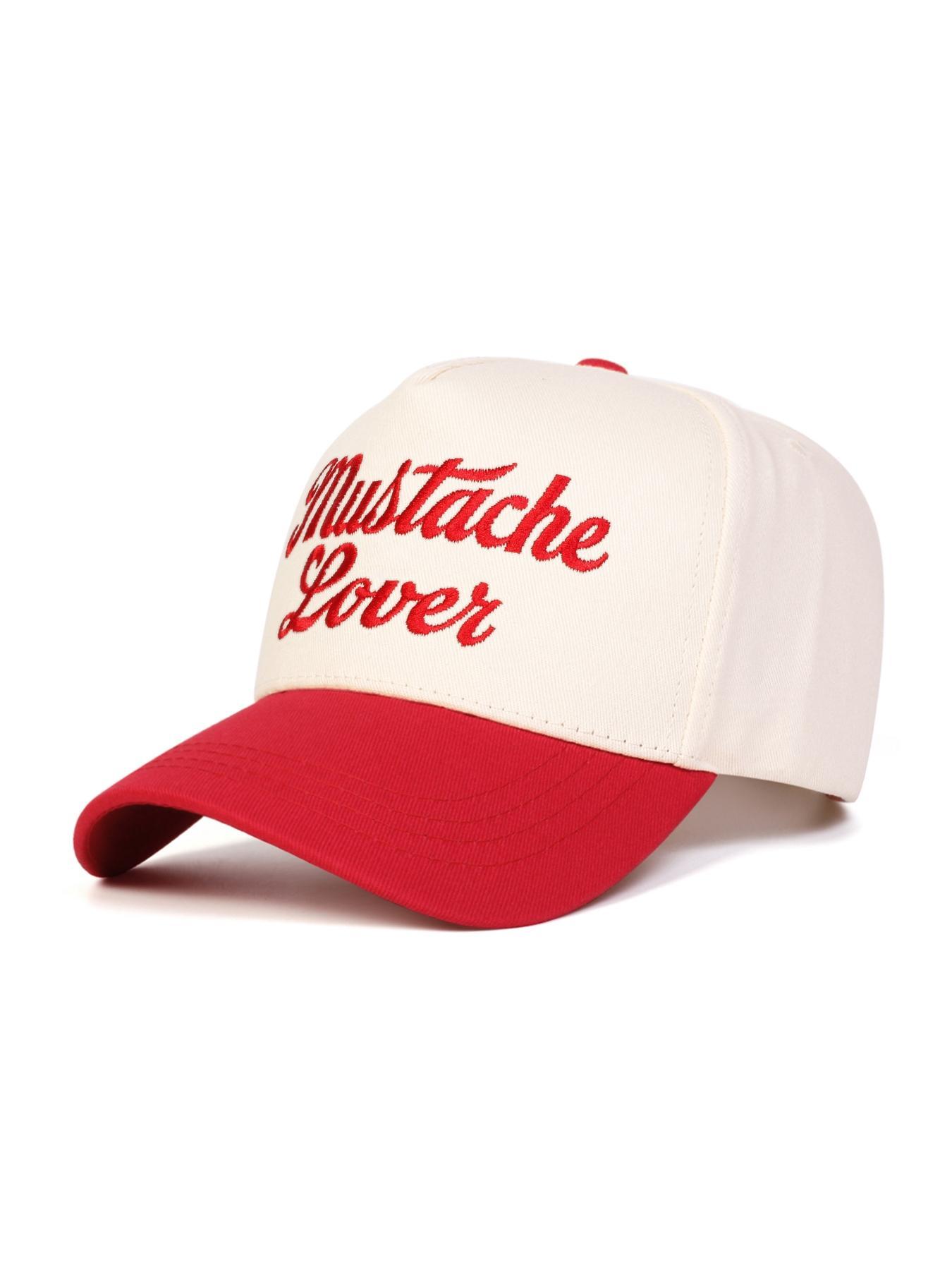 Unisex Mustache Lover Fun Five-Sided Baseball Cap, Adjustable Sun Protection Hat for Men & Women, Casual Spring & Fall Outdoor Travel