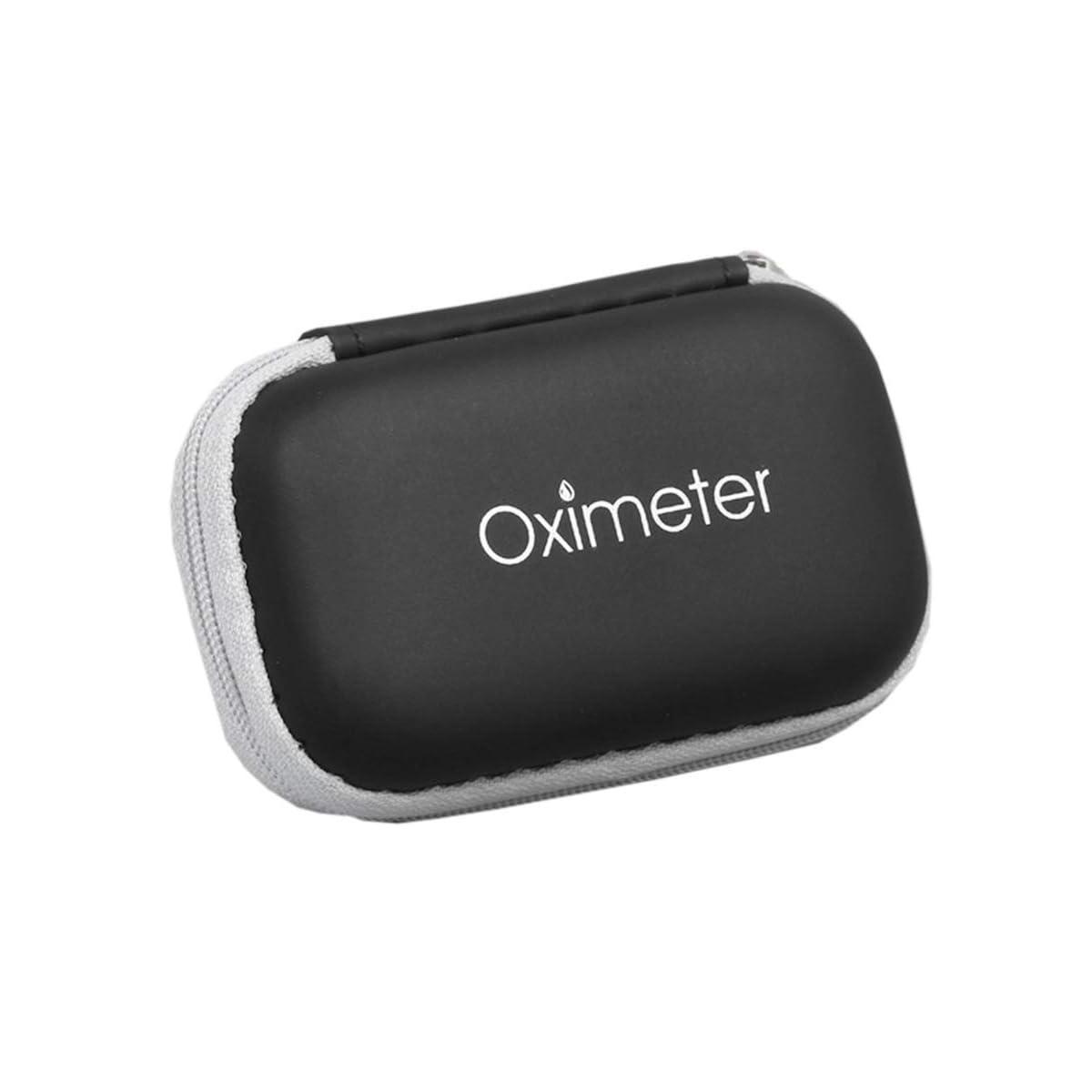 Portable Blood Oxygen Meter Case, Waterproof Pulse Oximeter Storage Box, Hard Eva Carrying Bag for Easy Transport, Durable Pouch, Travel Organization Pouch