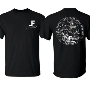 180g[100%cotton]Lanefrost T-Shirt, Vintage Bull Rider Shirt, Retro Rodeo Cowboy Tee, Legend Lives Forever LF Merch 2 sided TShirt, Gift For Him, Western Outfit, MADE IN USA