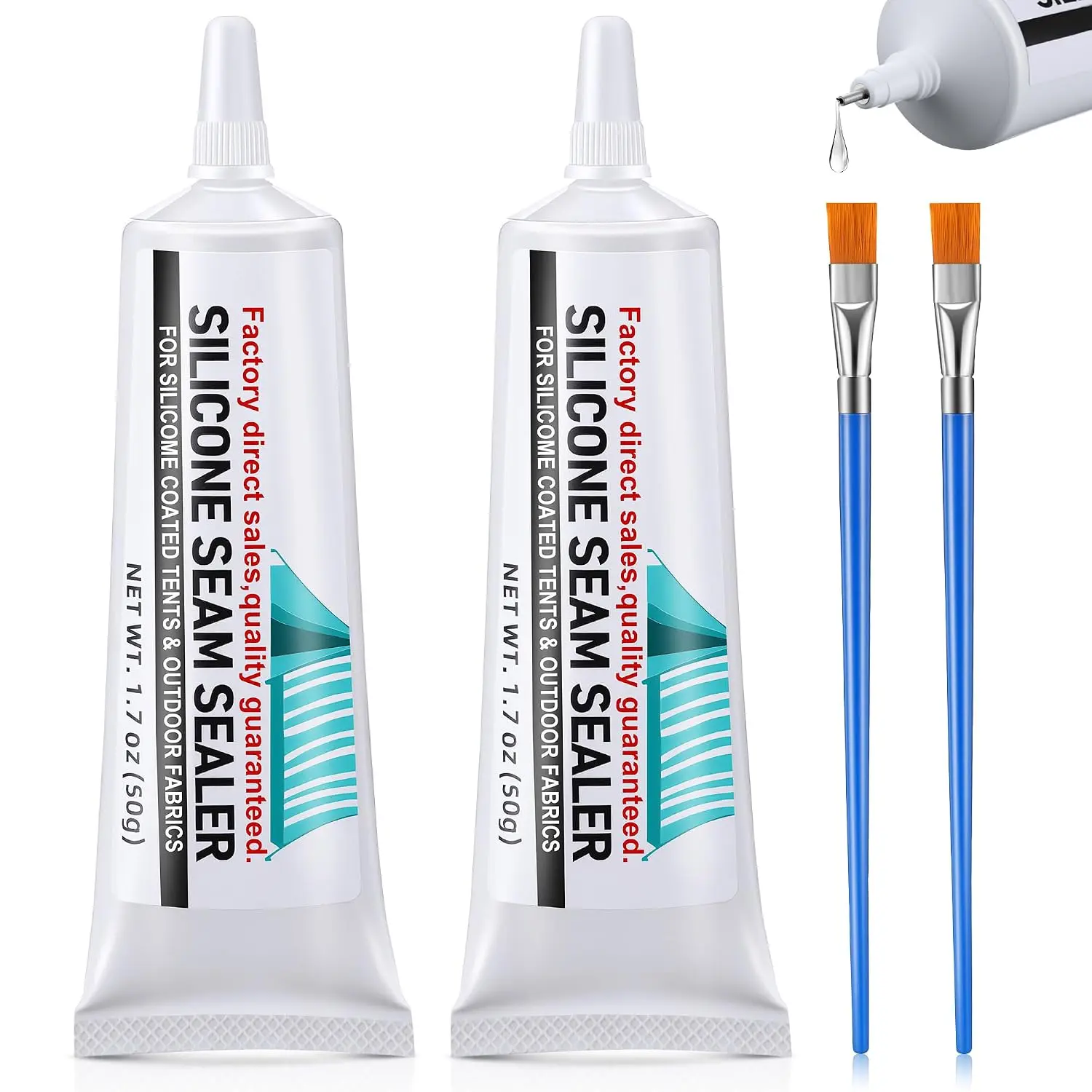 Tent Seam Sealer, ,  Dry, Clear,100ml