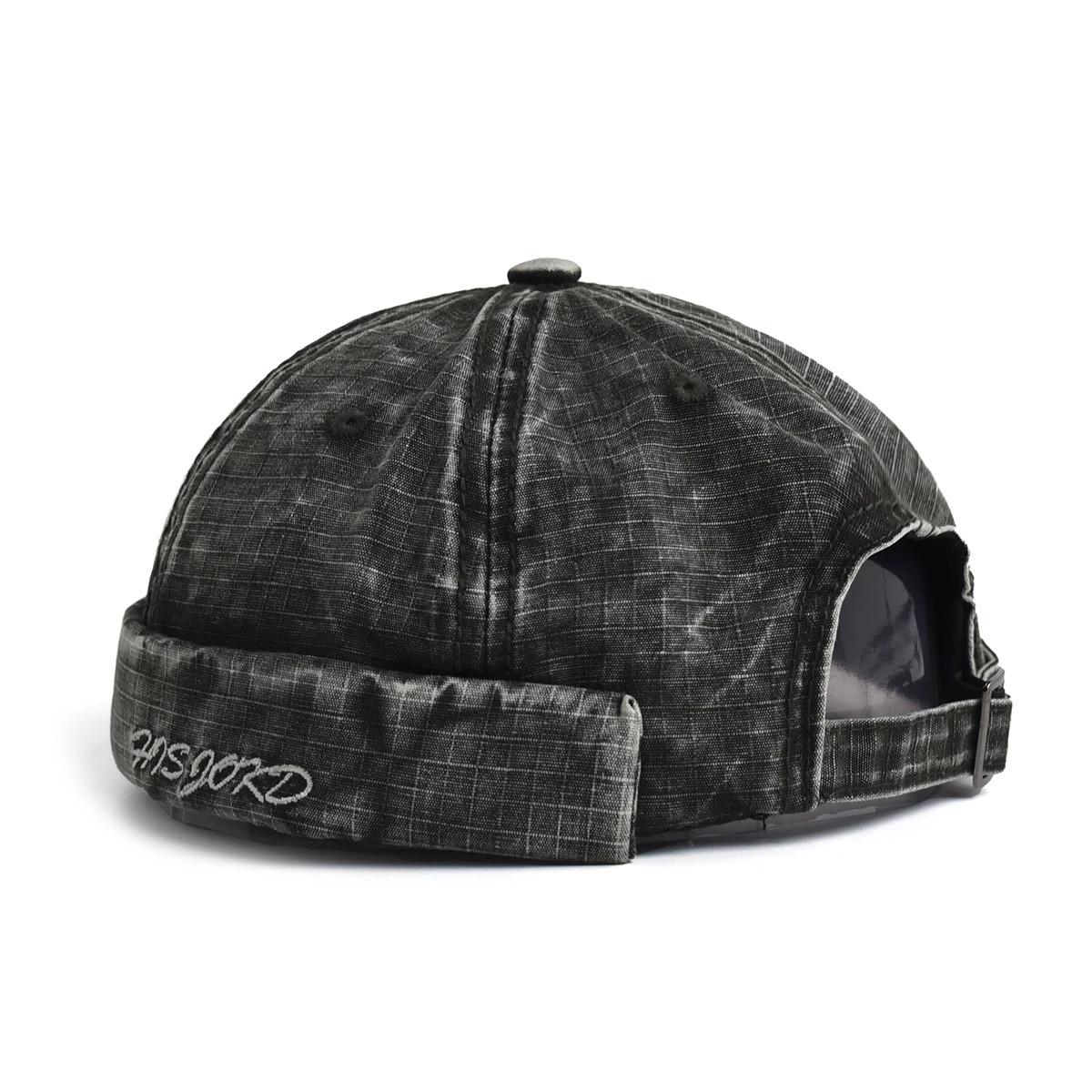 Four Seasons Cotton Solid Docker Cap Brimless Hat Beanie Hats Landlord Sailor Cap Men and Women