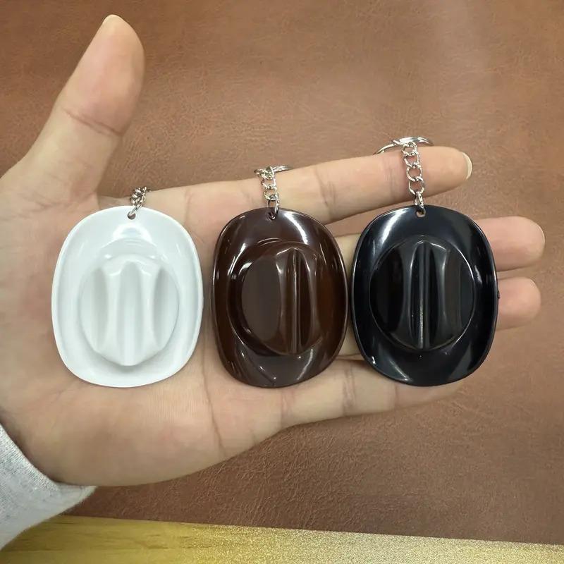 Cowboy Hat Texas Style Bottle Opener Keychain, available in three colors to create your personalized style. Cowboy hat / Tejana Bottle opener keychain,Cowboy Hat Bottle Opener, Portable ABS Cap Keychain Beer Openers, small party gift birthday sister fun