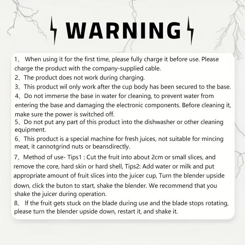 Portable 15.22oz USB Rechargeable Personal Blender with LED Display, Durable ABS Material, Perfect for Smoothies & Juices, Home Kitchen Essential