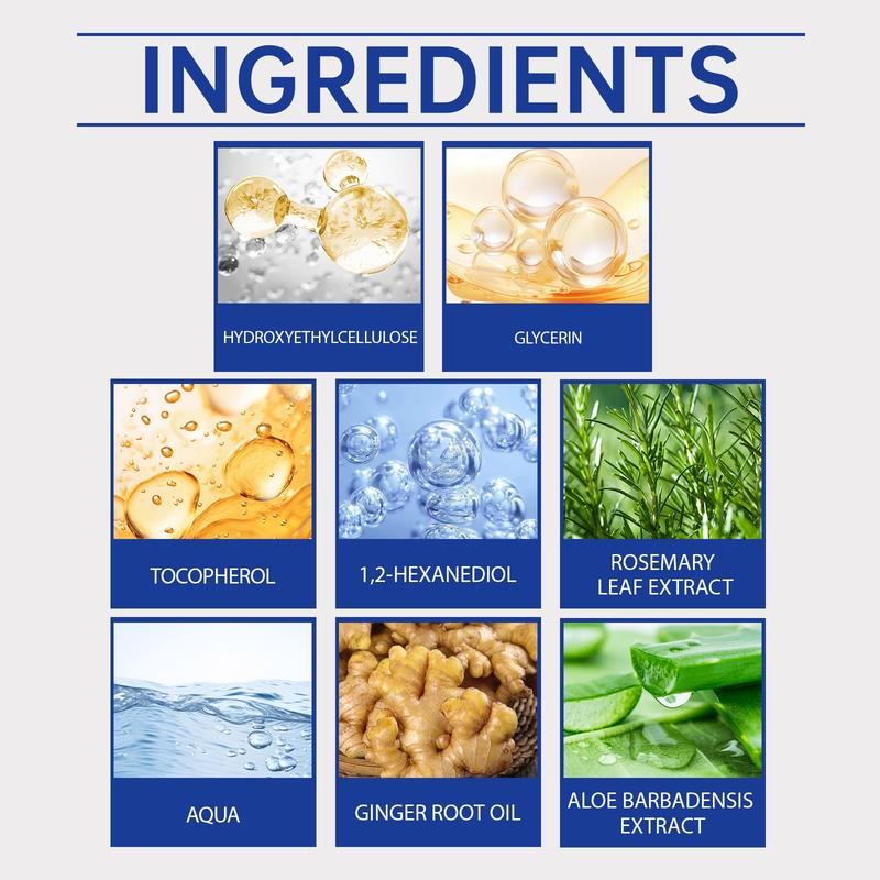 Hair Scalp Roller Essence Liquid, Nourishing Hair Care Serum, Promotes Healthy Hair Growth, Suitable for All Hair Types, Easy Application