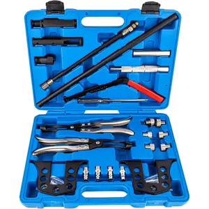 Valve Spring Compressor Cylinder Head Repair Kit, Universal Overhead Engine Valve Spring Removal Tool, Automotive Maintenance Essentials