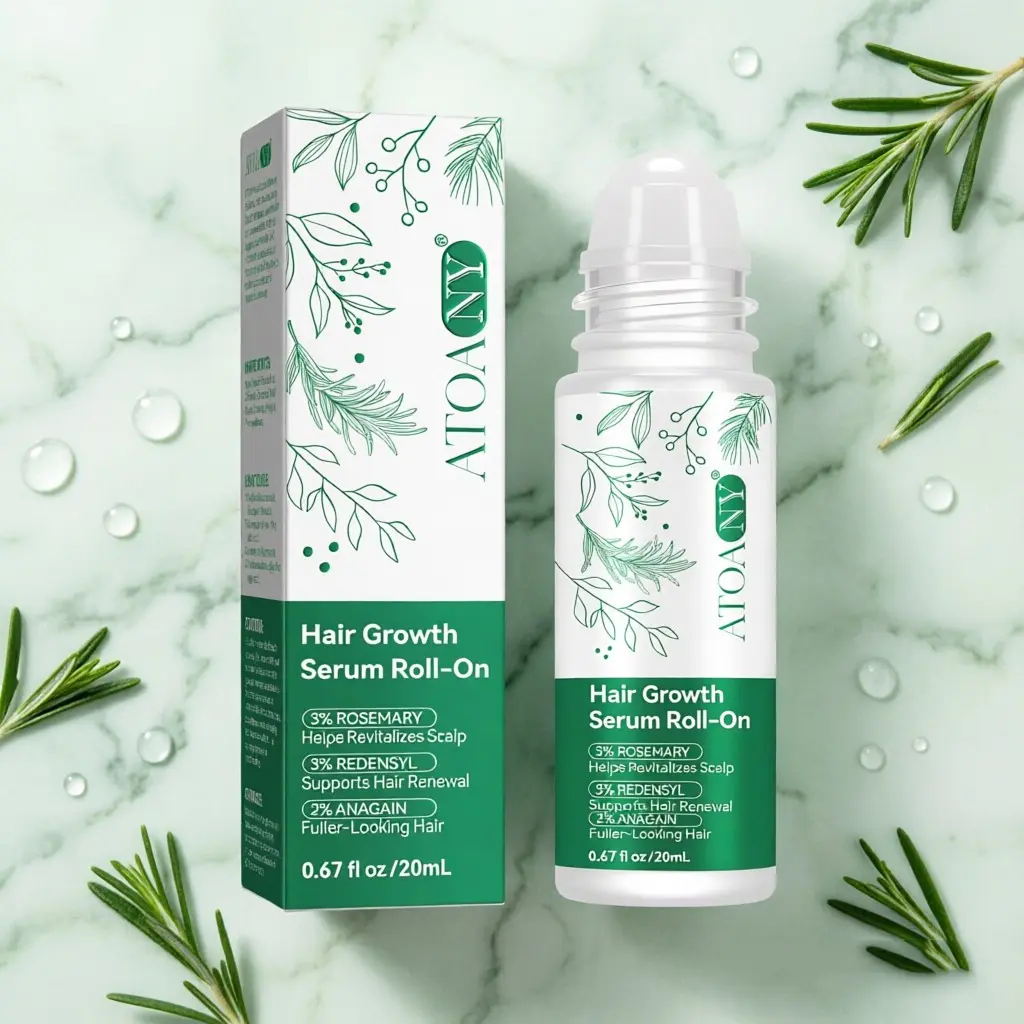 Atoany Portable Hair Essence Liquid 20ML, Nourishes Hair Roots, Creates Voluminous Hair, Ideal for Travel, Enhances Hair Health
