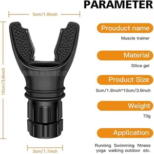 FitnessTrainer Vital Capacity Abdominal Breathing Trainer Adjustable Resistance Aerobic enhance strength