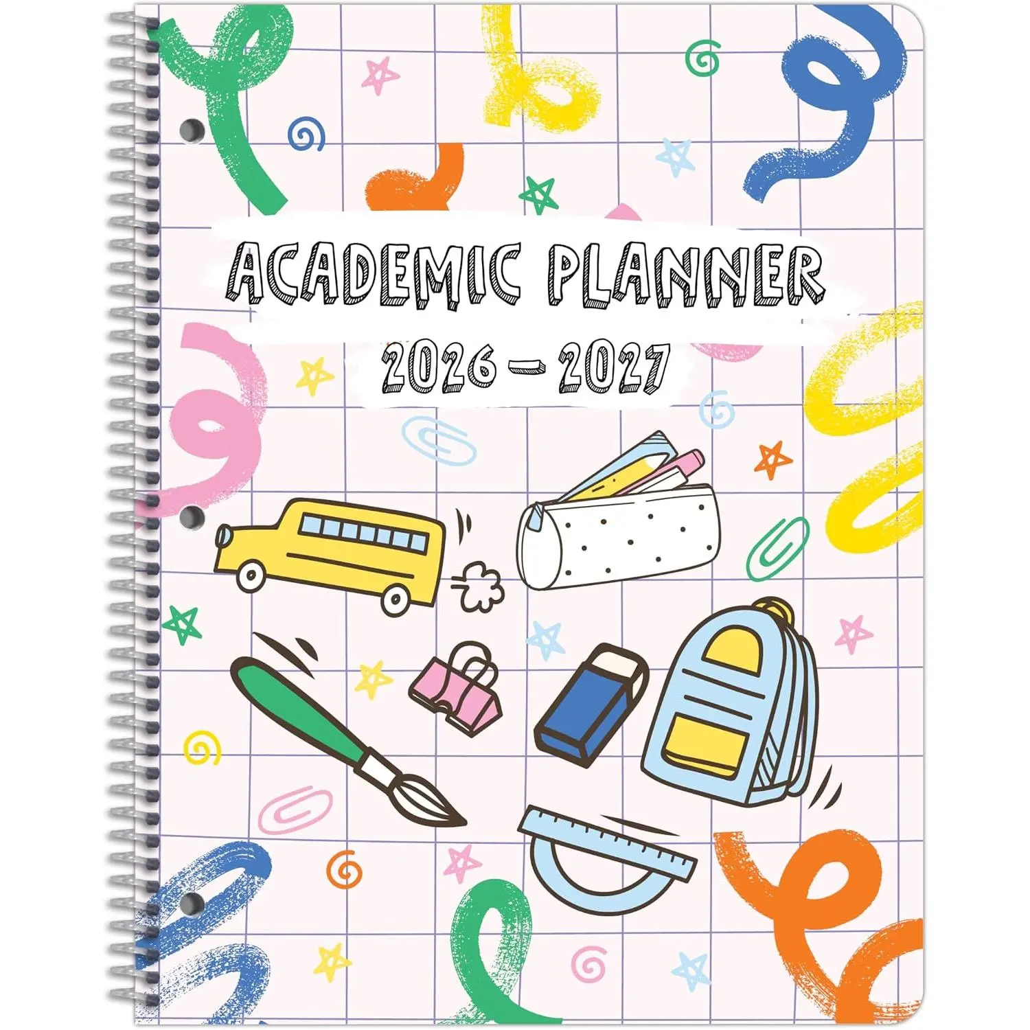 Planner for Elementary Students 2026-27, Create, 8.5 x 11 |  Elementary Planner, Monthly & Weekly Planning, Large, Spiral Bound, Dated July 2026 - June 2027