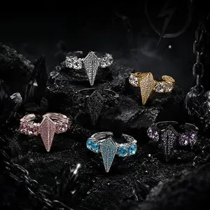 BlackPanther Ring, Unisex, Cubic Zirconia Gemstone Ring, Rapper Ring, Limited Edition, Jewelry Box Packaging, Ideal Gift. Birthday Gift # HipHopJewelry # StatementRing # Women's Accessories # MensRing