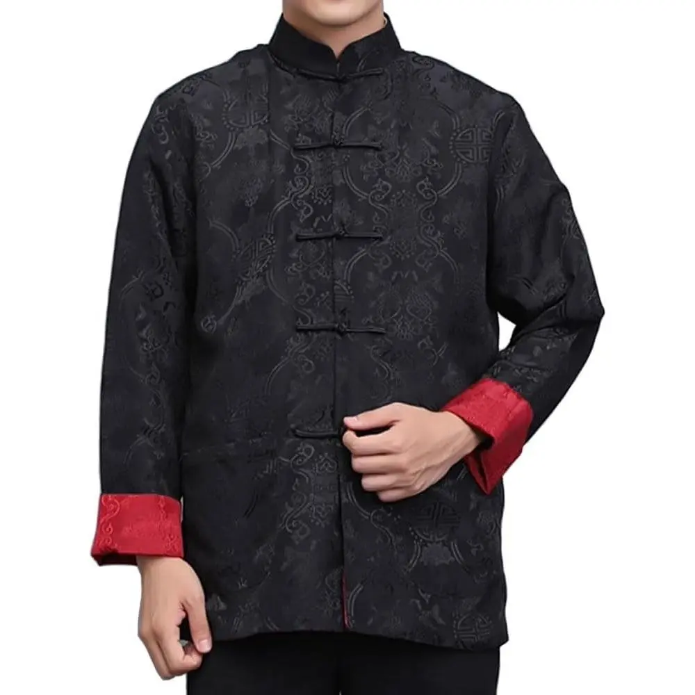 Women's Fashion Handmade Polyester Kung Fu Top & Uniform Set - Classic Traditional Chinese Hanfu, Breathable Casual Martial Arts Outfit for Festival, Birthday Occasions
