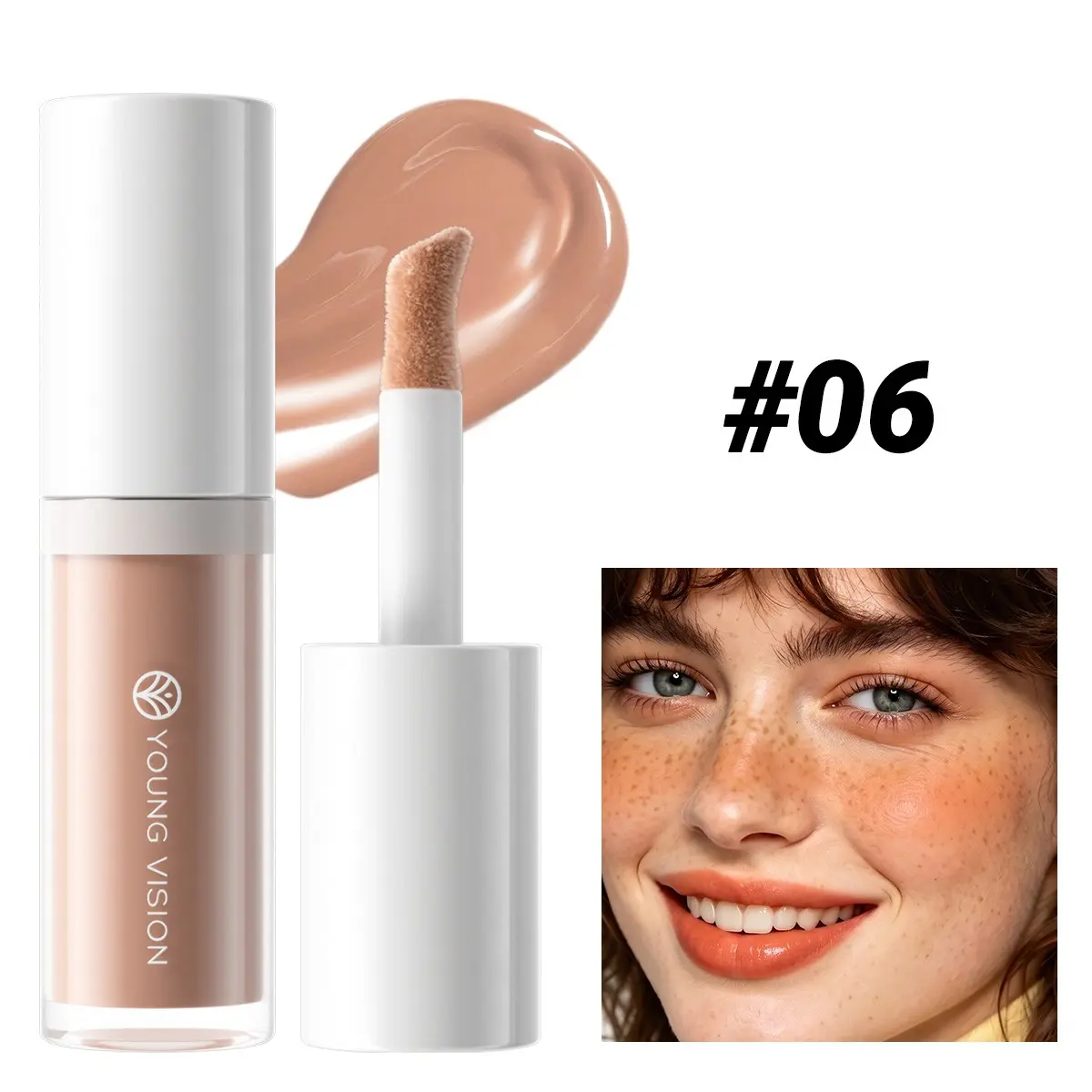 YOUNG VISION Hydrating Long-Lasting Blush Liquid, Smooth Texture, Easy Application, Moisturizing, Non-Caking, Daily Makeup Essential