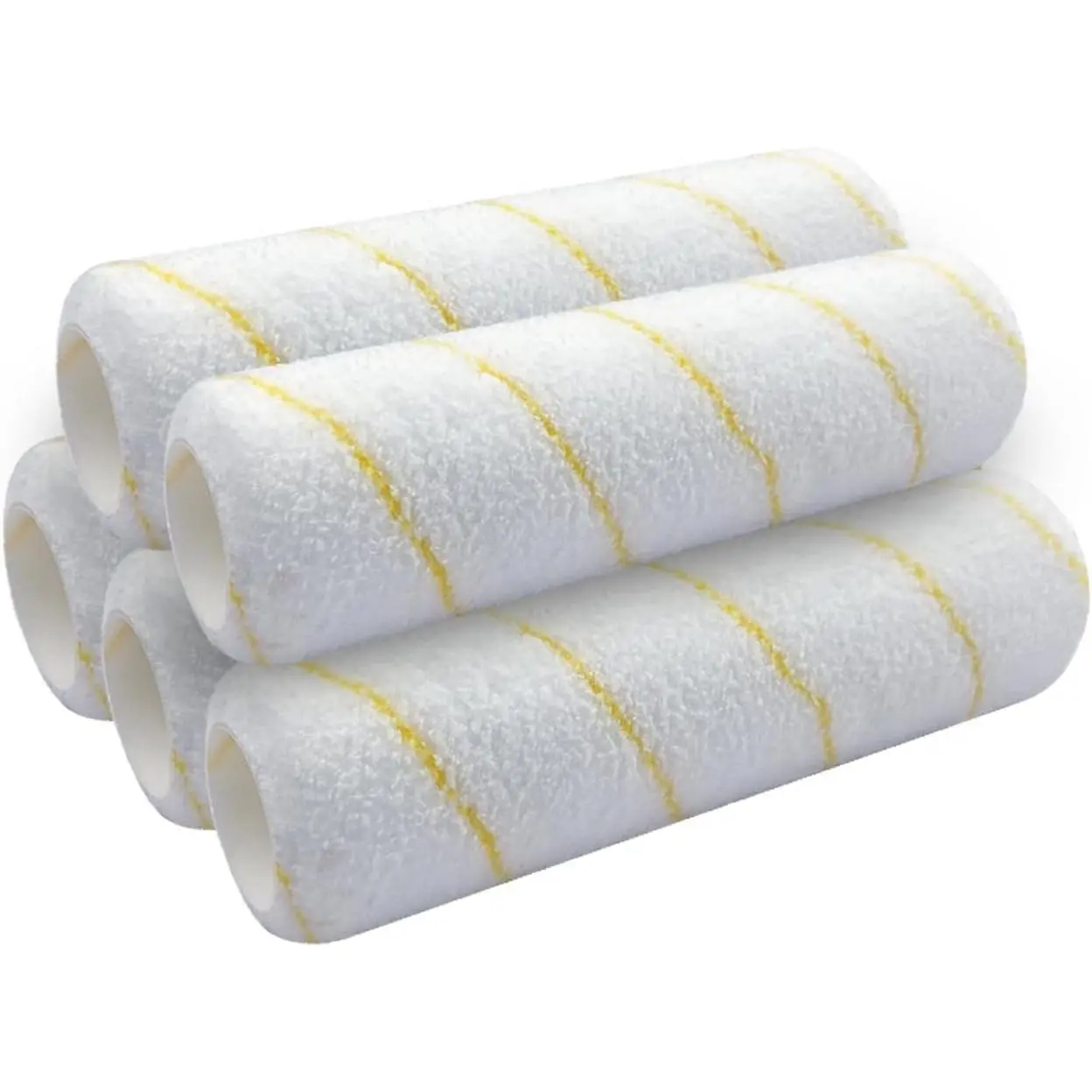 5 count  Roller 9 Inch, 3/8" Nap Microfiber  Roller Kit