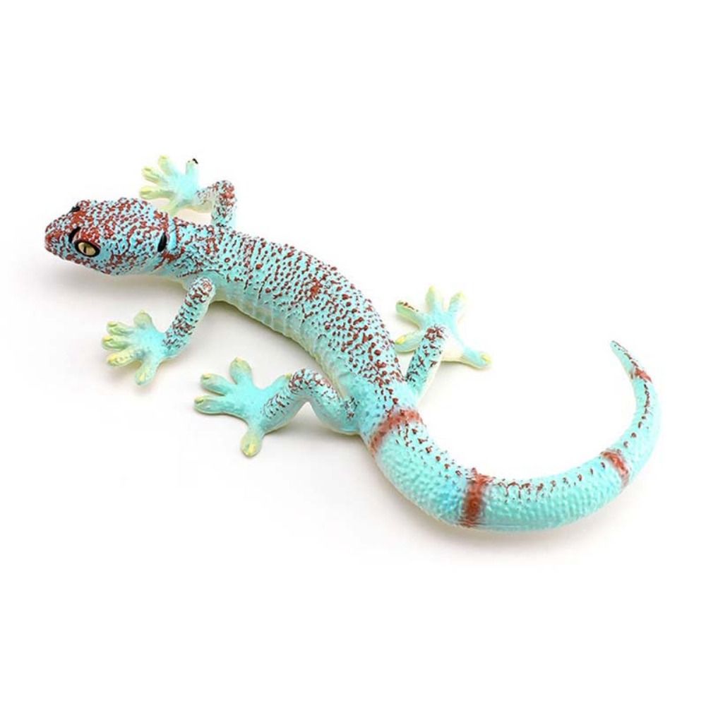 Simulation Lizard Model Figurines Miniature Educational Reptile Animals Figures PVC Material Congnitive Gecko Figure