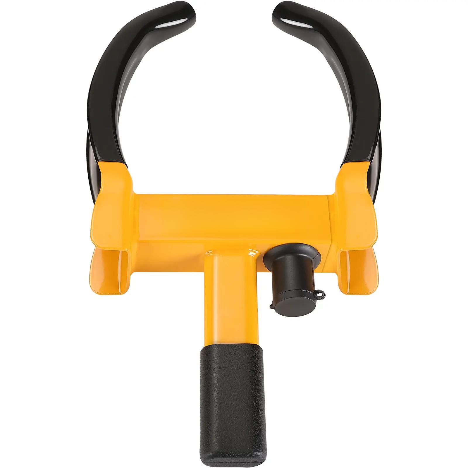 Wheel Lock,  2 Packs Universal Wheel Clamp Lock, Adjustable Anti Theft Trailer Lock Wheel Clamp, Heavy-duty Steel Tire Lock for ATV RV SUV Car Golf Cart Boats Motorcycles, with 6 Keys