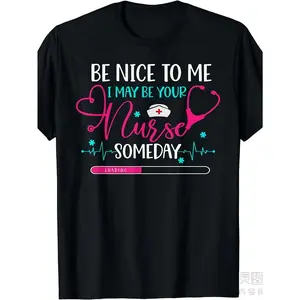 Funny Saying Future Nurse Nursing School Student RN BSN LPN T-Shirt Black 3X-Large Same style for men and women  summer short-sleeved printed T-shirt pure cotton 220G  Healthcare Humor Tee Humorous Slogan Tee Vintage Style Shirt Breathable