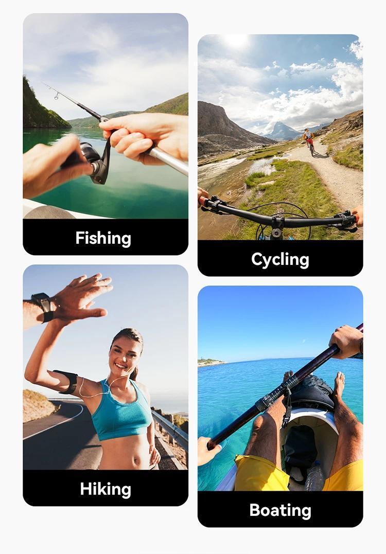 CM027 Chest Head Strap Mount Belt For Smartphone Gopro insta360 x3 dji osmo Pocket 3 Action Camera Accessories Outdoor Video