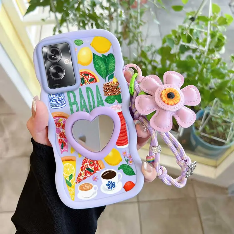 Durable For OnePlus Nord N30 SE/Nord N20 SE/Nord 4/Nord CE4/Nord N300/Nord CE 5G/Nord CE4 Lite/Nord N20 5G Cover Comfortable feel 3pcs( Shining Cuisine phone Case+Lanyard+Stand) Phone Case Suitable For OnePlus Nord N30 SE Featuring