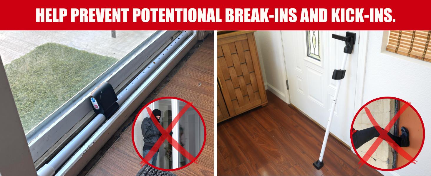 Securityman Door Security Bar with Alarm| Sliding Door Security| Door Stopper (120 dB Extra Loud Alarm) Enjoy Peace of Mind with Durable, Heavy Duty Door Jammer Door Stop Alarm Stick Inside Securityman Door Security Bar with Alarm| Sliding Door Security| Door Stopper (120 dB Extra Loud Alarm) Enjoy Peace of Mind with Durable, Heavy Duty Door Jammer Door Stop Alarm Stick Inside