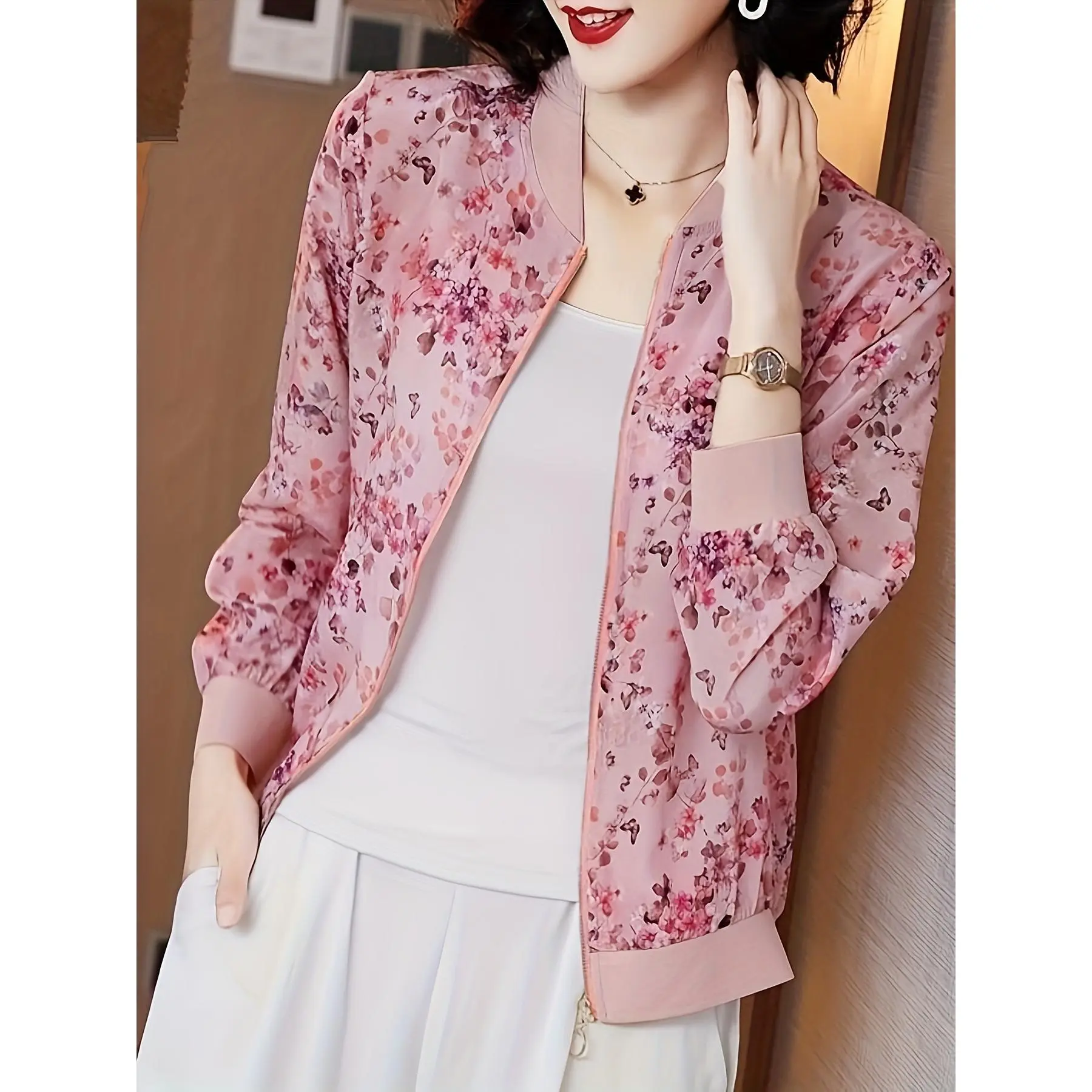 3041 Breathable Sun-Protective Spring/Summer Baseball Jacket