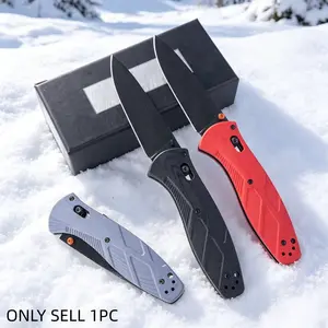 1pc 581 Folding Knife, Non-Slip Handle, Pocket Knife, Fruit Knife, Durable Daily Use, Essential Kitchen Tool, Ideal for Camping and Hiking, Multiple Colors Available, Perfect Gift