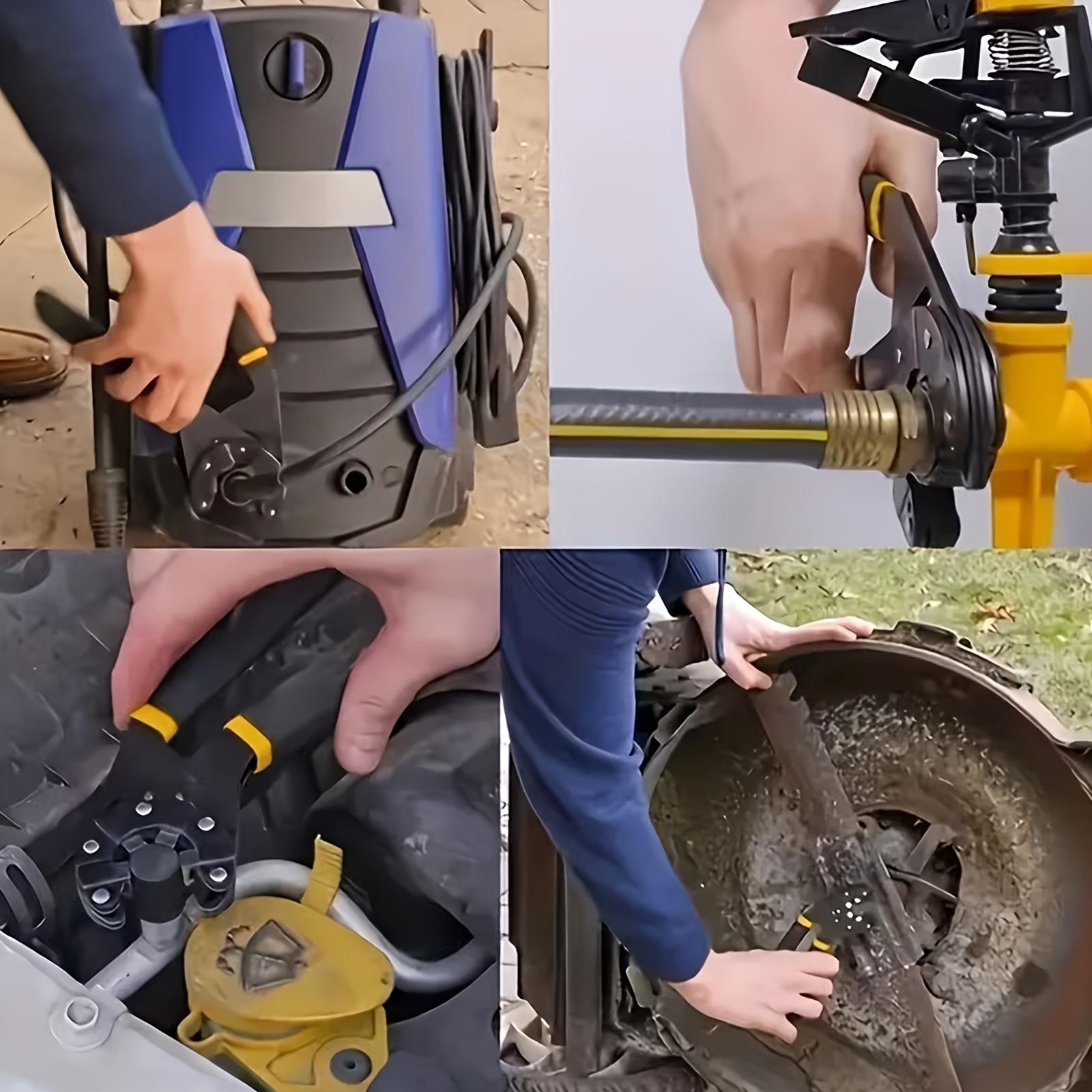 Adjustable Torque Hex Wrench with Gloves – Multi-Purpose Open-End Tool for Electrical, Mechanical, and Bike Repairs, Ergonomic Non-Slip Handle, Single-Piece Solution for DIY, Home Workshop, Garage, and Professional Use, Durable and Easy to Use