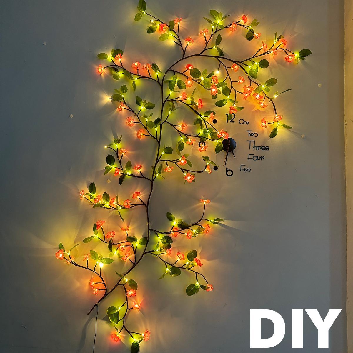 144LED Tree Shaped Light, USB Plug LED Light, Decorative Light for Home Party Wedding Festival, Home Decor Supplies, Ornaments