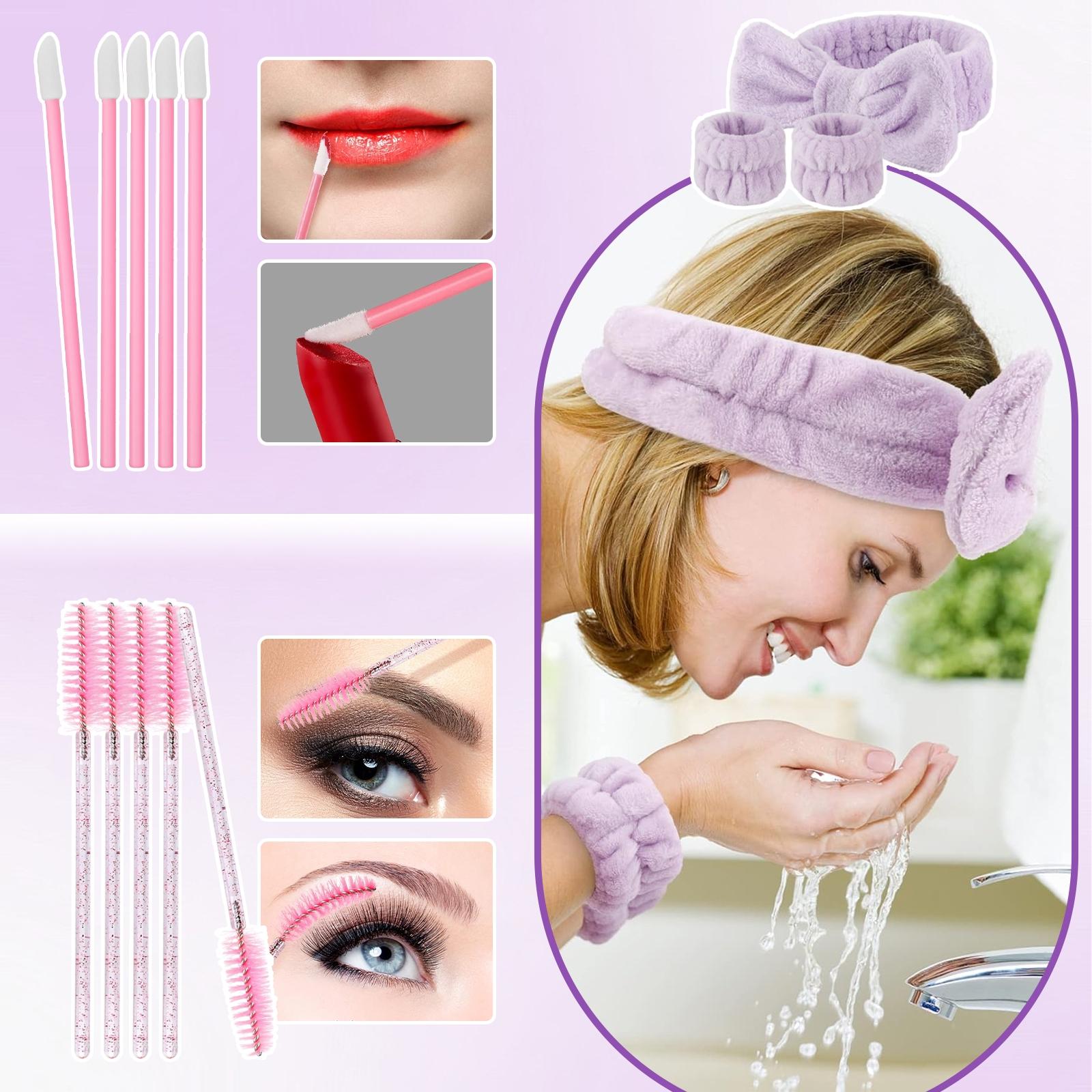 5 in 1 Eyelash Kit, Eyelash Extensions Kit, Including Eyelash Glue, Eyelash Remover, Eyelash Curler, Eyelash Brush, Eyelash Tweezers, Eye Makeup Tool for Women, Cosmetic, Black, Diy Eyelash Extensions, Eyelash Set