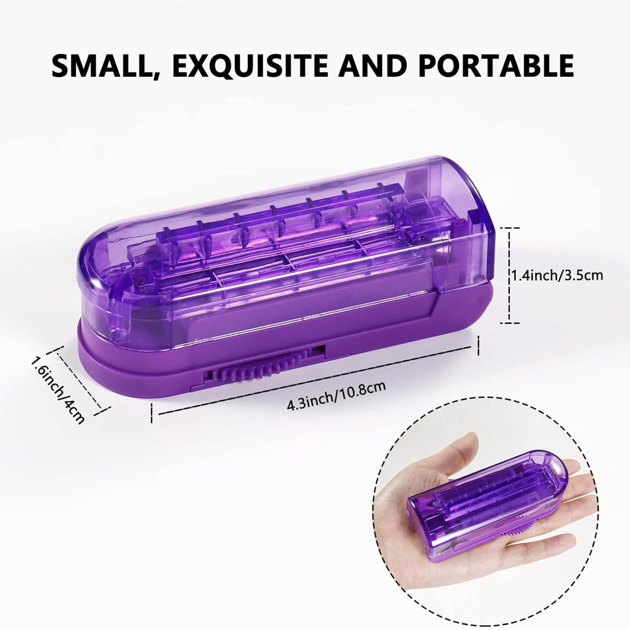 Portable Pill Cutter & Dispenser, 1 Count Adjustable Pill Cutter, Pill Storage Box, Vitamin Organizer, Supplement Organizer, Food Storage & Container for Small & Micro Pills