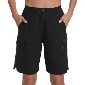 Women's Hiking Cargo Shorts Quick Dry Lightweight Shorts for Travel Athletic Golf Casual