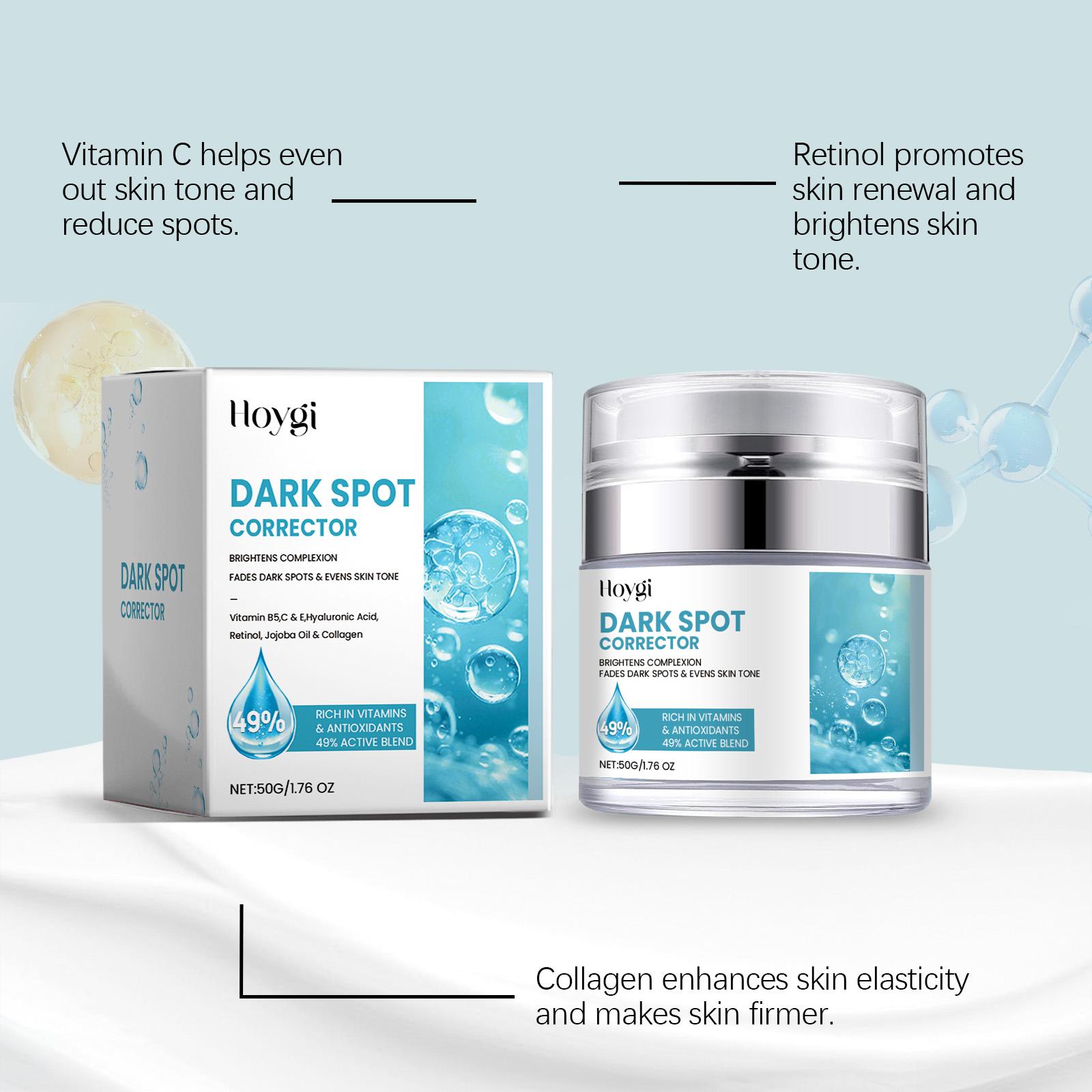 Hoygi Facial Repair Cream, Dark Spot Spot Melanin Rejuvenation Brightening and Brightening Skin Repair Cream