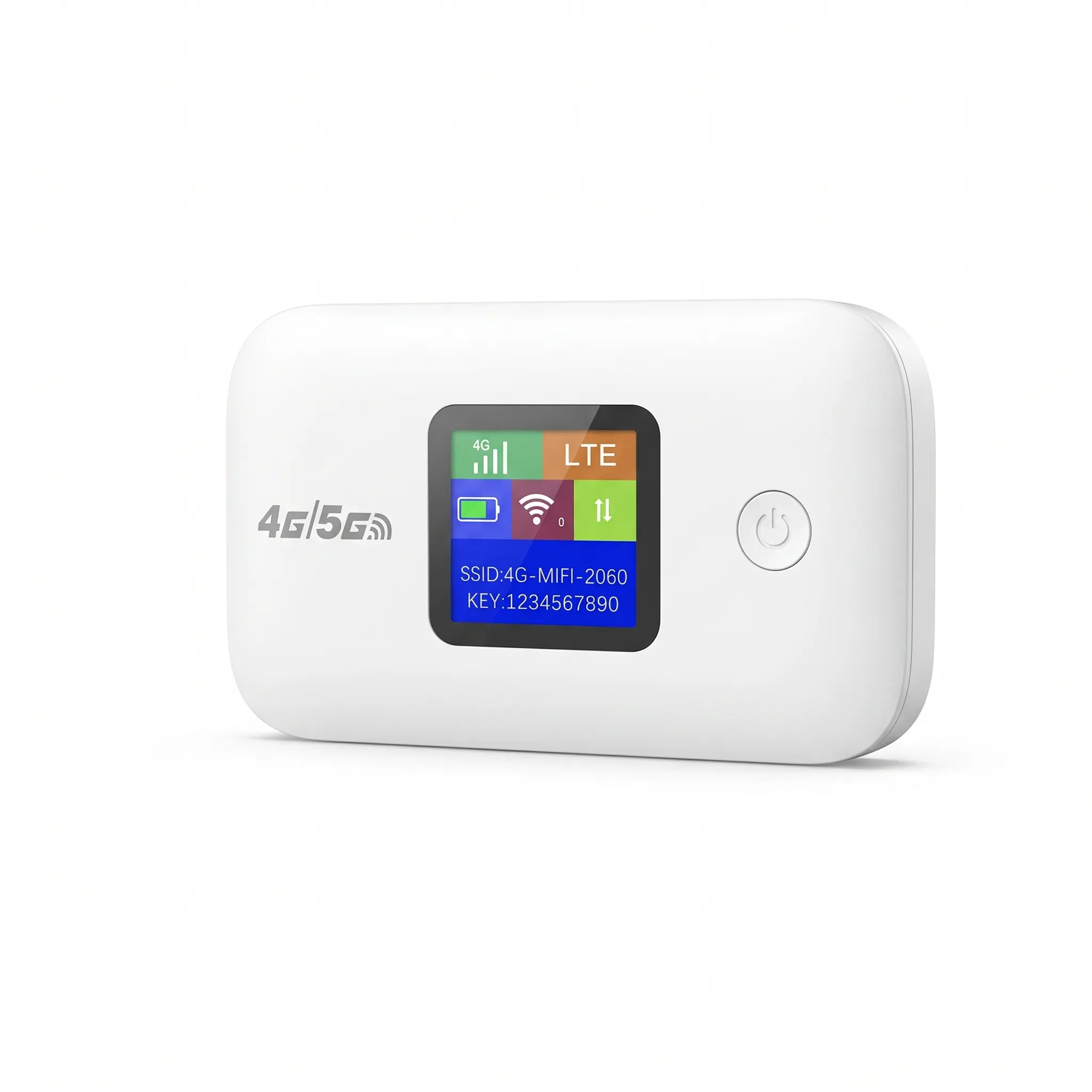 Portable 4G/5G Travel WiFi Hotspot, Unlocked Mobile Router with LED Display, High-Speed Pocket Internet for RV Camping